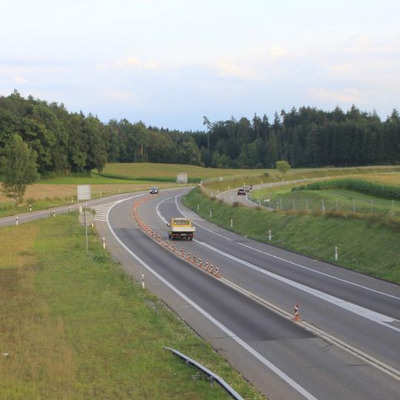 thumbnail Extension of the A4 between Kleinandelfingen and Winterthur