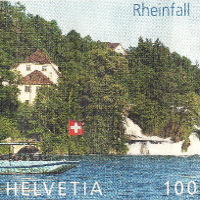thumbnail Stamps with rheinfall design