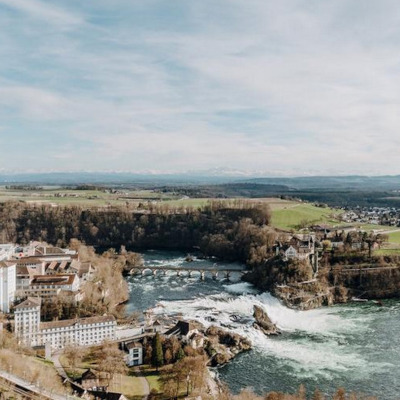 thumbnail Bird view of the rheinfalls 