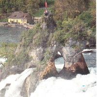 thumbnail On the top of the rheinfall rock  