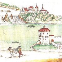 thumbnail Capturing Lachs at the rheinfalls 400 years ago 