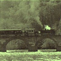 Dampffahrt am Rheinfall