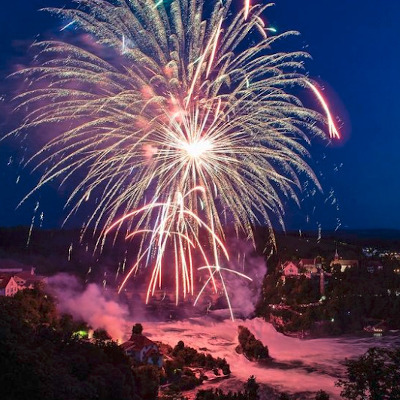 thumbnail Rheinfall illumination 2021 canceled