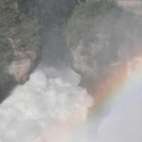 thumbnail Rainbow photos at the rheinfalls                          