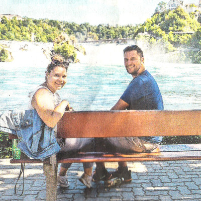 Der Rheinfall zieht Westschweizer Touristen an