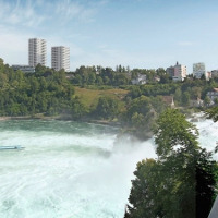 thumbnail Rheinfall with skyline