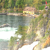 thumbnail Five percent increase of visitors at the rheinfalls