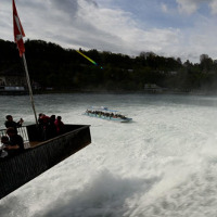 thumbnail 5 percent more visitors at the rheinfalls