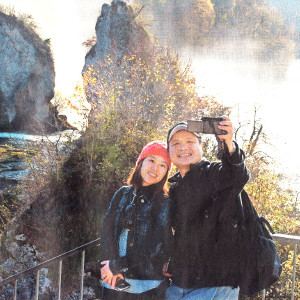 thumbnail Many rheinfall visitors despite little water