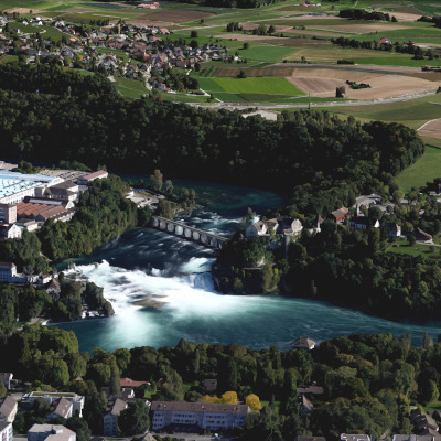 Google Earth Bilder vom Rheinfall