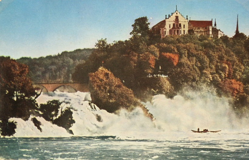 Rheinfall, 1940, Rheinfall, Postkartenverlag Suter, Oberrieden ZH